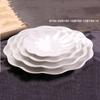 Jijun A5 Japanese Style Imitation Porcelain Flat Dinner Plate