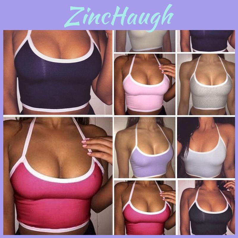 Sexy Summer Fashion Women Tank Tops With Comfortable Cotton Blend Fabric And Vibrant Color Options