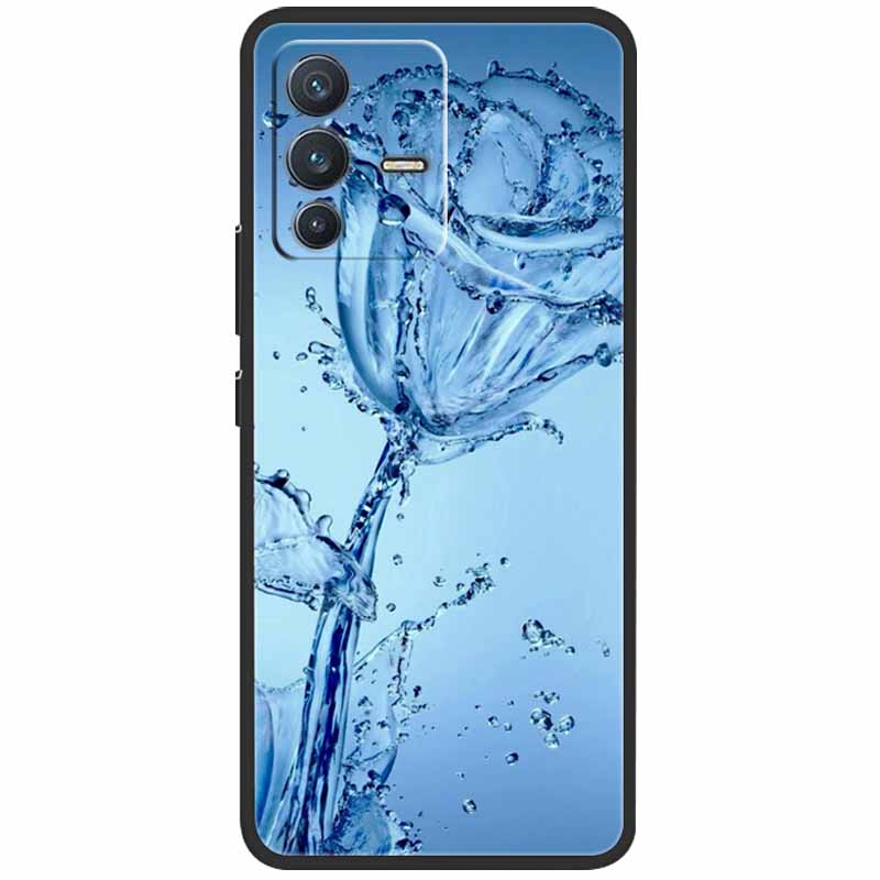 

Case For vivo V23 5G Cover V23 Pro Silicone Soft Protective Back Cases for vivo v 23 5G Case V2130 V2132 V23Pro TPU Bumper Bag vivo V2130