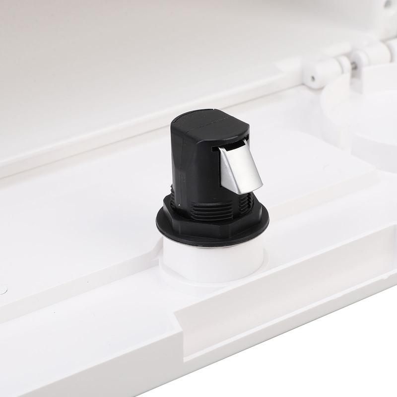 Boat Storage Box Multifunctional Cup Holder Design Rain Proof Sealing Yacht Dock Box with  Button Lock Yacht Dock Box