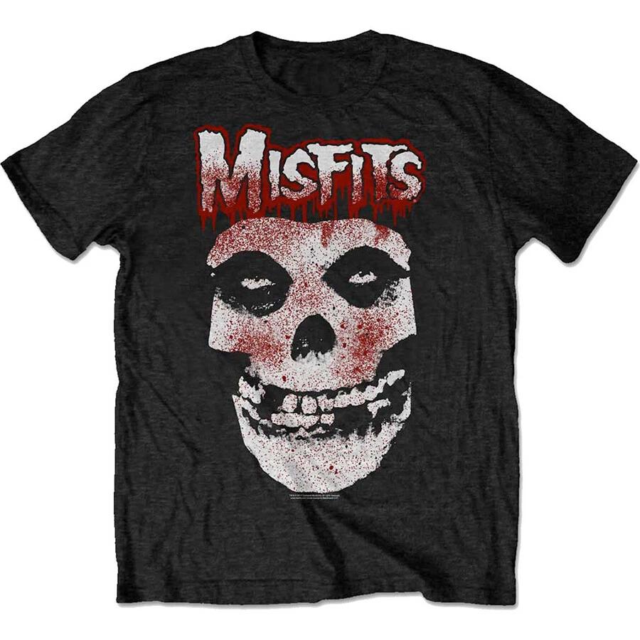 Misfits- Blood Drip Skull --Black T-shirt XXL