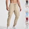 Herren Casual Cargo Hose Multi-Taschen Outdoor Wandern Arbeit Kordelzug Hose für Frühling Herbst Reise Camping