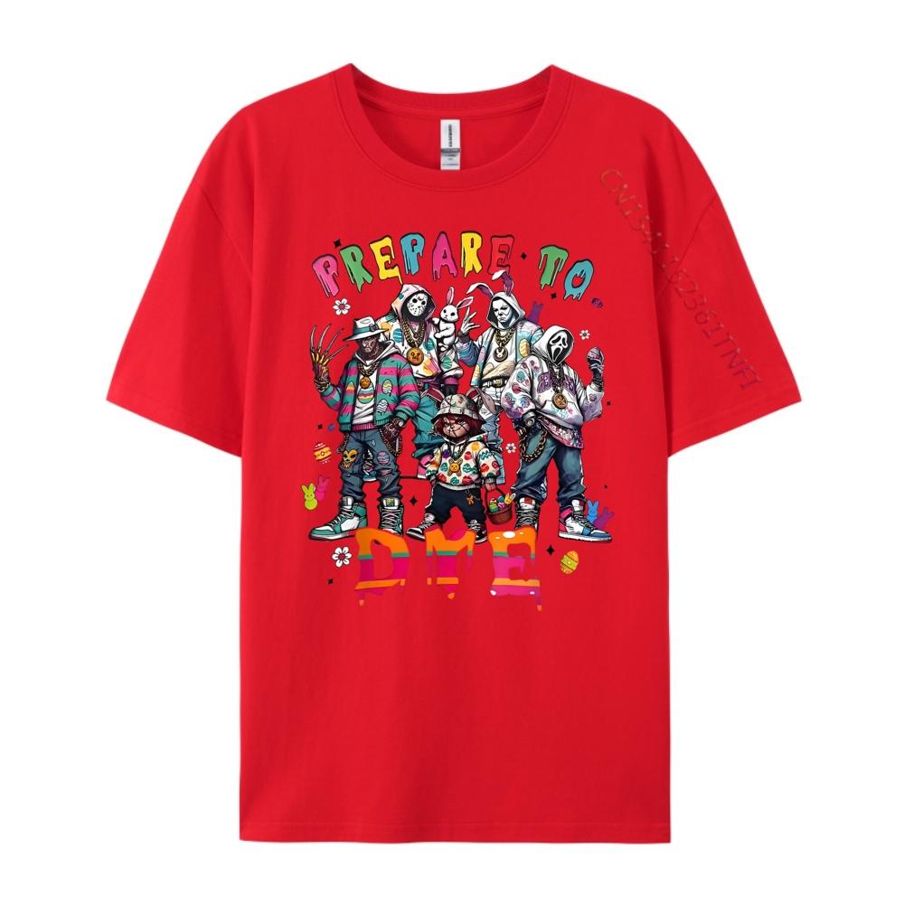 Prepare To Dye Luxury T Shirt Christmas Vegan Clothing Women Graphic T Shirts Unisex Cotton Funny Camiseta Vegan S