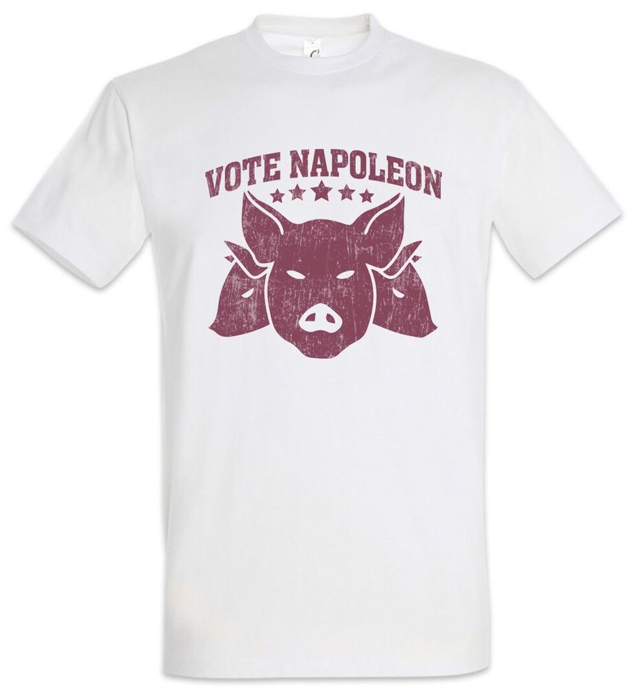 Vote Napoleon Mens T Shirt Farm Of Animals Animal George Farm Orwell Pig