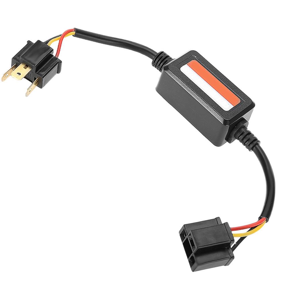 2pcs Car LED Headlight Decoder Radio Audio Anti Interference Error Canceler Filter
