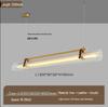 Modern Italian Minimalist Linear Pendant Light for Restaurant or Office