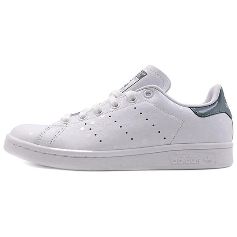 Adidas Originály Stan Smith Módní Pohodlné Všestranné Protiskluzové Odolné Nízké Skate Boty Dámské Tenisky Bílé B41624