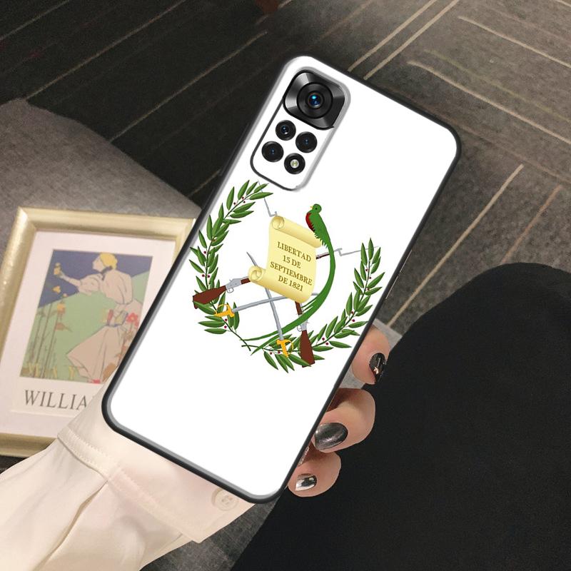 Guatemala Flagge Hülle Für Xiaomi Redmi Note 14 13 Pro 9 10 11 12 Pro 10S 11S 12S Redmi 13C 10C 12C 14C Case