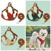 Lightweight Leash Set Adjustable Vest Harness Pet Accessories Pet Dog Harness  Small Medium Dog