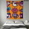 Lively Digital Print Pattern Home Decor Tapestry, Wall Hanging, Decorative RV Wall Cloth.ZGT0914225
