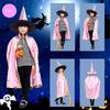 Children Cosplay Witch Clothes Cosplay Cloak Show Costumes Halloween Cloak Performance Costumes