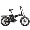 Aoango F6 Elektrofahrrad 48V 50AH 20" Reifen Faltbares Stadtelektrofahrrad 1000W Spitzenmotor Doppelscheibenbremsen 7 Gänge Maximale Belastung 150 kg