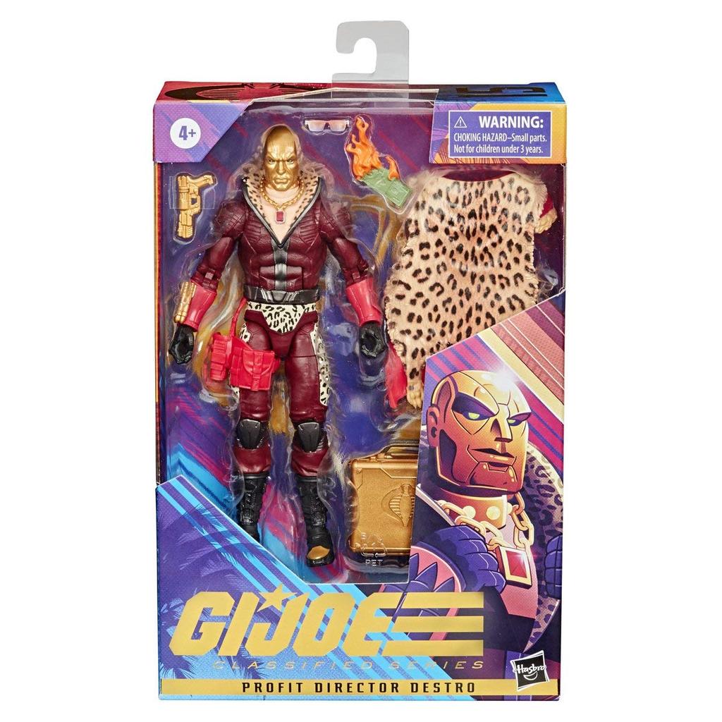 Hasbro 2020 GI JOE CLASSIFIED SERIES 6palcová akční figurka ŘEDITEL ZISKU DESTRO Zahraniční Joe G.I.. [Položka]