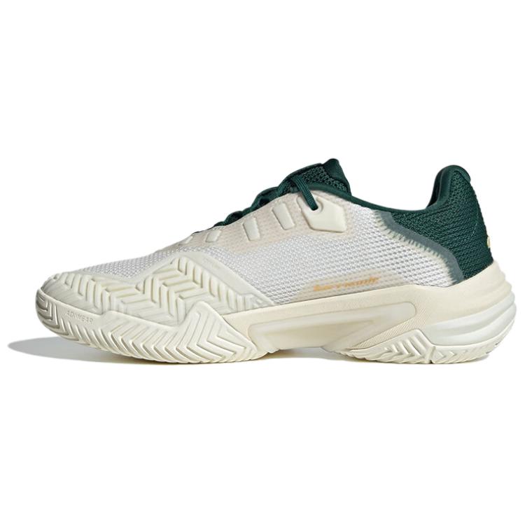 Adidas Barricade 13 Comfortable Durable Low-Top Tennis Shoes Men Sneakers White Green IH5140