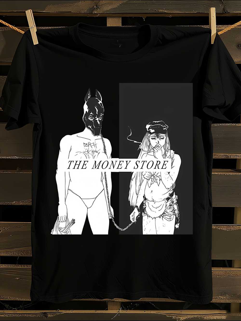 Death Grips The Money Store Album Cover T-Shirt XL