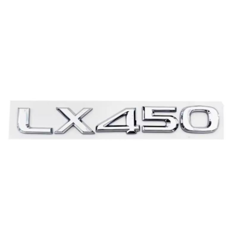 3D ABS Logo For Lexus GX470 LX570 LX600 RX350 RX300 Emblem Number Letters Sticker Car Trunk Badge Adhesive Decal Accessories AEM1