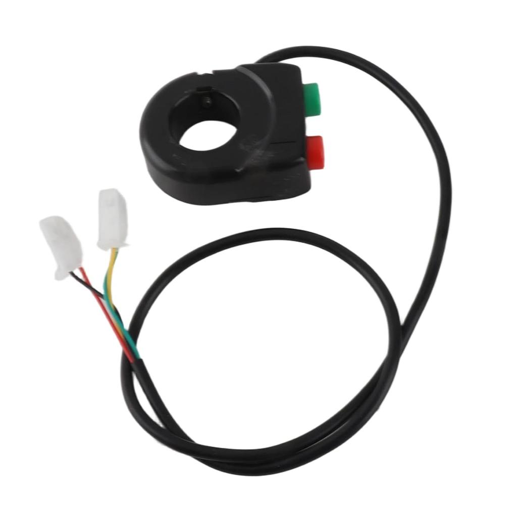 EVGATSAUTO Auto Headlight Switch,12V Hamdlebar Button Switch Light On-Off Button Handlebar Switchs for Motorcycle Scooter Handlebar Turn Switchs