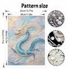 Dragon Pearl Kit 5D DIY Round Rhinestone Art Craft for Adults Home Wall Decoration Beginner Friendly Frameless Design 139
