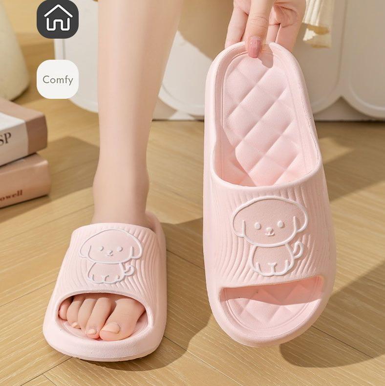 Hausschuhe Sandalen und Hausschuhe Damen Home Weiche Sohlen Rutschfeste Hunde Cartoon Hausschuhe Cartoon Hausschuhe Männlich Sommer