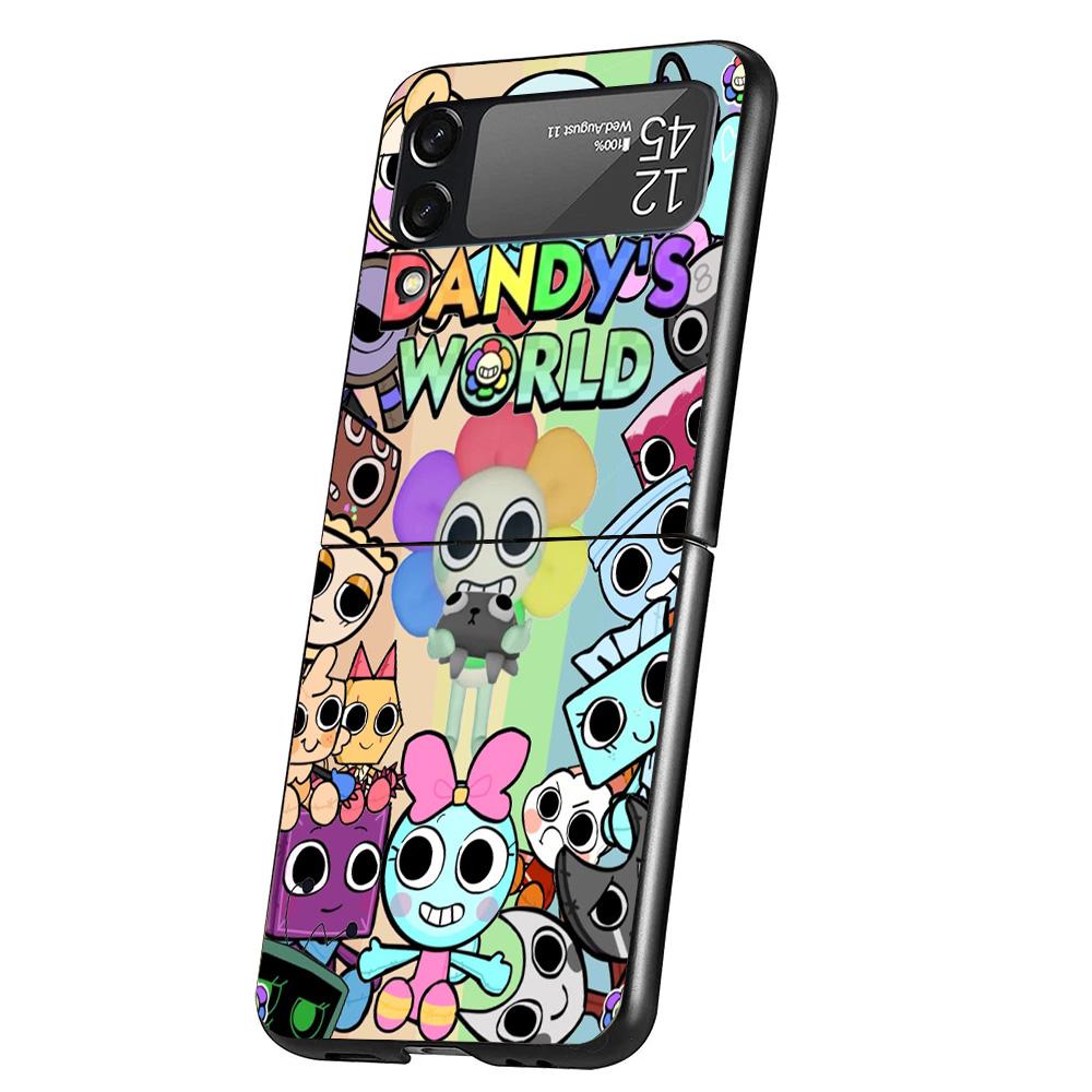 

Game Dandys World Cover Phone Case For Samsung Galaxy Z Flip 7 6 5 4 3 5G Flip7 Flip6 Flip5 Flip4 Flip3 Black Fundas Shell Samsung Z Flip 5