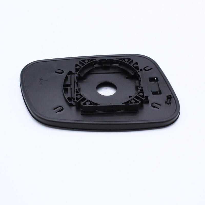 Front Door Wing Mirror Glass with Mount Waterproof Anti-Glare Rear View Mirror Lens for Discovery 2 CRD100640 CRD100650