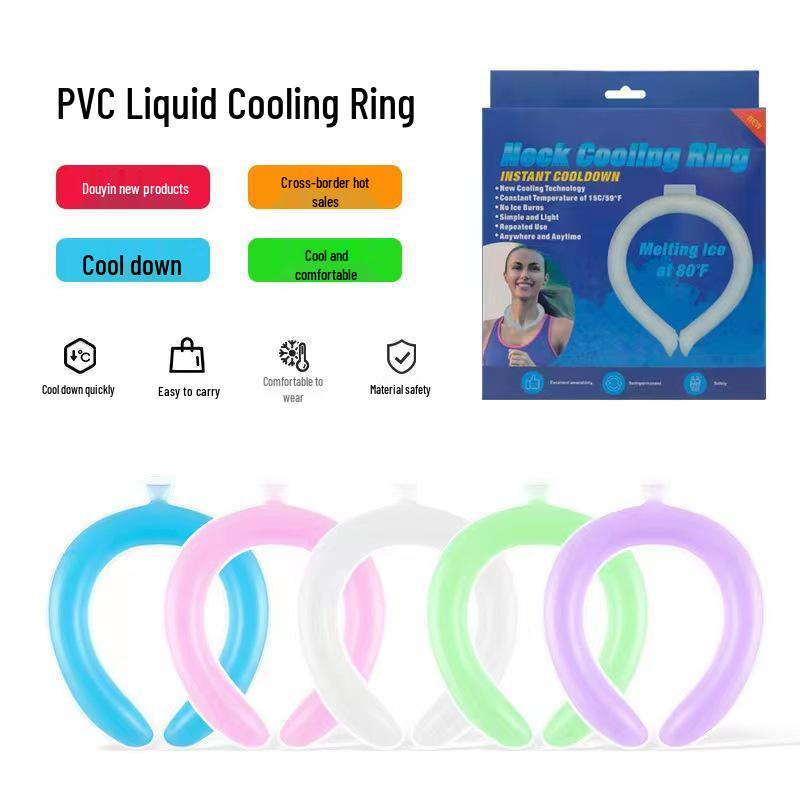 Summer Cooling Ice Neck Ring: TikTok Style Heatstroke Prevention for Students