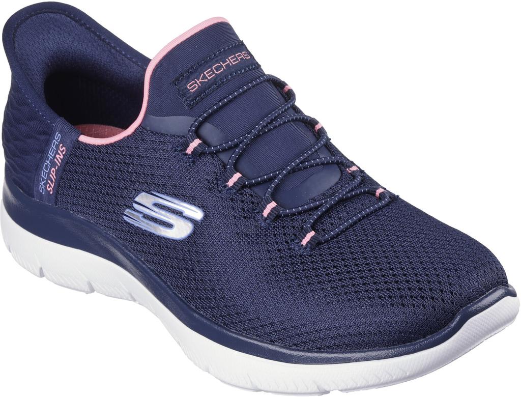Кроссовки Skechers Slip-ins: Summits - Diamond Dream Women navy/pink