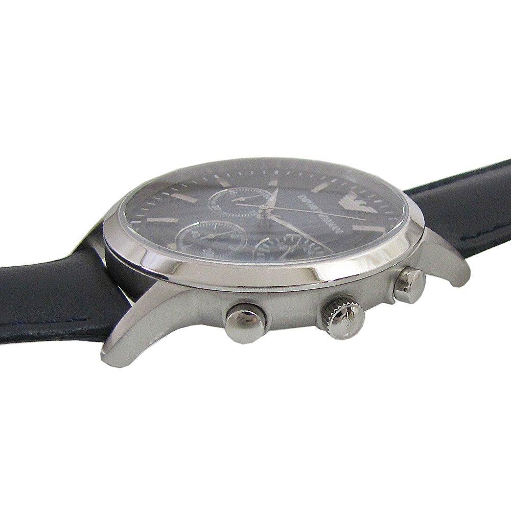Emporio Armani Chrono Quartz Watch AR2473 Navy Strap Men's