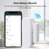 Smart WiFi Wireless Door Sensor Smart Home Open Close Detector Smart Life App Control Notification Compatible with Alexa Google