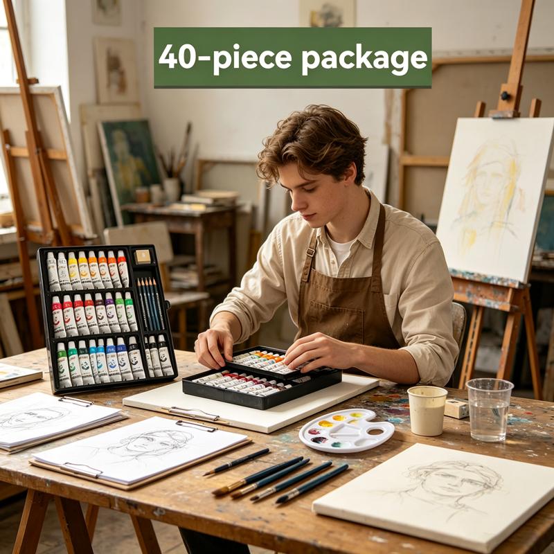5ml Non‑Toxic Acrylic Paint Set, Fade‑Resistant Pigments for Kids, Beginners & Adults DIY Art Painting Projects