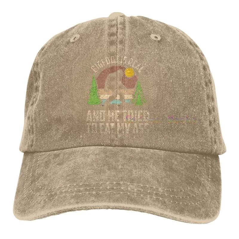Bigfoot ist echt und er hat versucht, meinen Arsch zu fressen Baseballkappe Unisex Vintage Trucker-Hut Verstellbare Cowboyhüte für Herren Damen