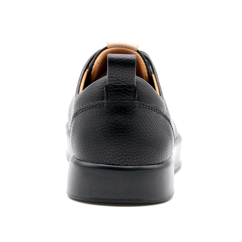 E Home Leather Luxury Business Men's Casual Leather Shoes Fashion First Layer Cowhide Men's Shoes Lightweight Versatile White Board Shoes