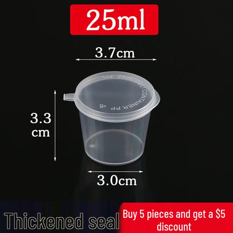 Disposable Linked Sauce Containers