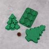 Christmas Tree Santa Claus Shape Silicone Mold Cake Decoration Fondant Cookies Tool Gumpaste Candy Chocolate Mold For Baking