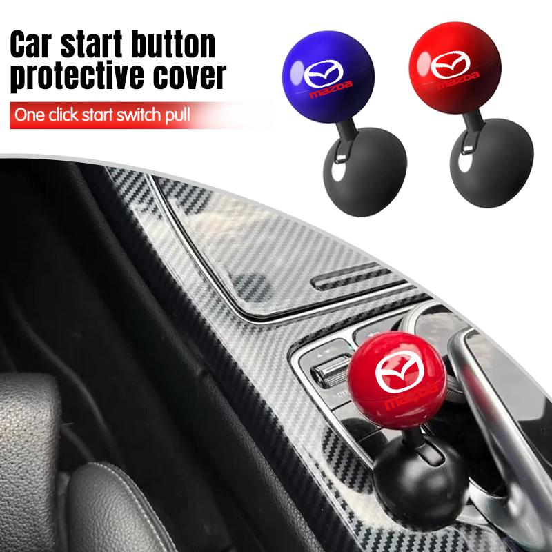Car Engine Start/Stop Button Joystick Car Starter Motor Accessories For Mazda 3 5 6 CX-3 CX-4 CX-5 CX-7 CX-9 Axela 6 RX8 7 MX3 j1