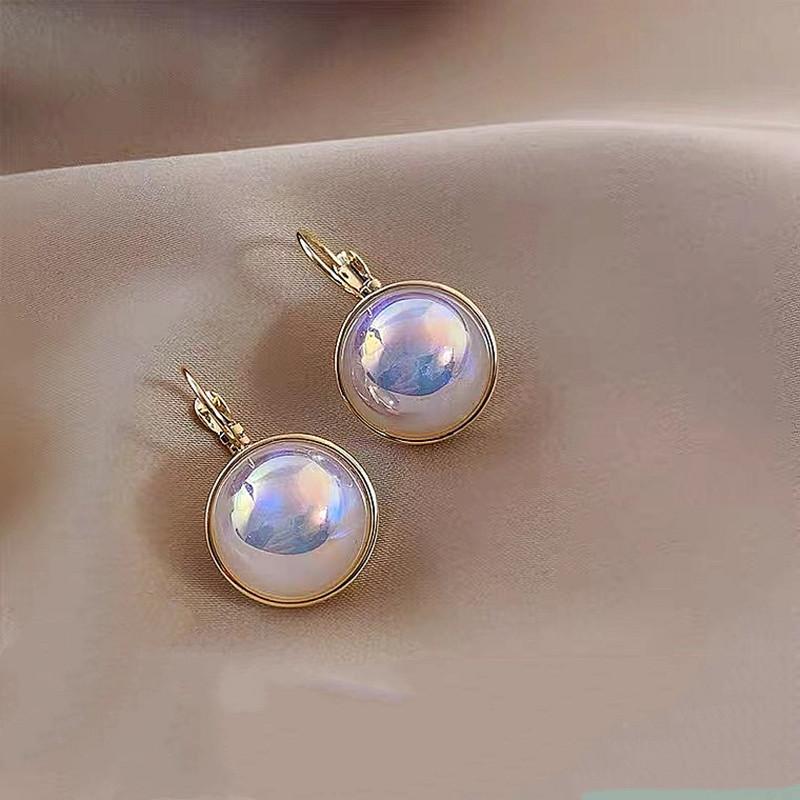 Fashion ins cold wind simple light luxury high-end ear buckle temperament geometric earrings women's small and versatile tide earrings