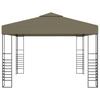 Garden Pavilion 3x3 M Taupe 180 G M²