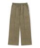 GRANDIOSITY Corduroy Wide Elastic Pants (Cocoa)
