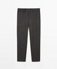 Masimodutti Wool Blend Twill Pants