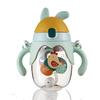 Nu Feng Cartoon Kids Portable Pop-up Straw Water Bottle