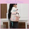 And Stylish Light Backpack For Boys And Girls Featuring Cartoon Patterns Ideal School For