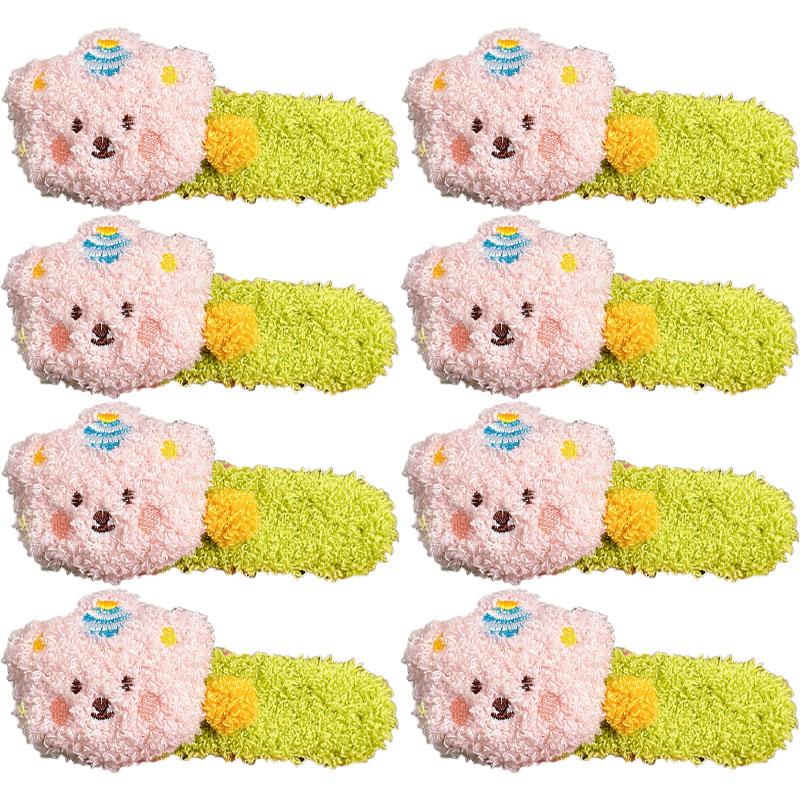 Plush Bear Hair Clip Women Cute Large BB Clip Sweet Simple Hair Accessories
