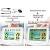 Multifunction Digital Weather Clock Color Screen Temperature Monitor And Alarm Timer Comfort Display for Home
