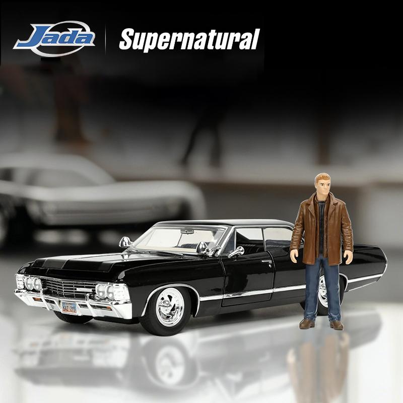 JADA Toys Supernatural 1967 Chevrolet Impala Sport Sedan 1:24 Scale Die-Cast Model JD32250