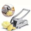 1 Set Taglia Frutta in Acciaio Inossidabile, Taglia Verdura, Taglia Patatine Fritte, Affetta Patate, Tritaverdure Gadget da Cucina