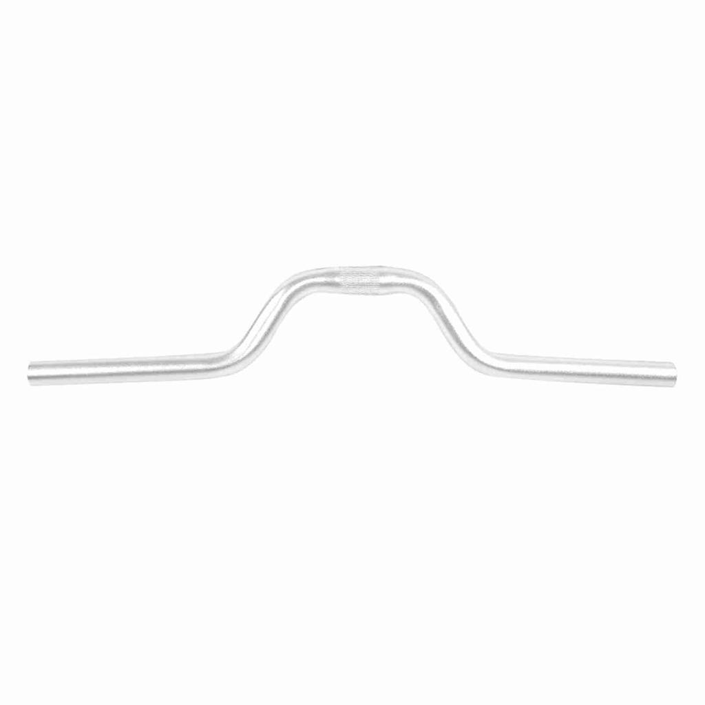 Aluminium Fahrrad Fixed Gear Riser Bar Lenker 25,4mm * 520mm (silbrig)