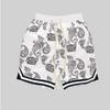 New Summer Men Vintage Shorts Kids Floral Hawaii Vacation Shorts Boys Casual Beach Shorts Adult Fashion Short Pants Streetwear