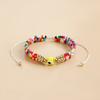 Colored Rice Bead Beaded Woven Bracelet, Temperament Personality Eye Devil's Eye Hand Rope