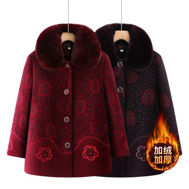 Fleece and Thickened Coat for Women's Cold and Warm Winter Clothes, New High-grade Clothes