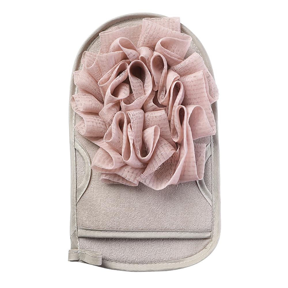1pc Exfoliating Bath Scrub Gloves Shower Body Care Washcloth Skin Cleansing Back Scrubber Massage Brushes Shower Accessories 1pc